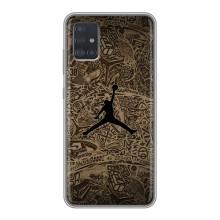 Чохли для Samsung Galaxy A51 (A515) - з картинкою JORDAN (AlphaPrint) (Logo Jordan)