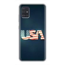 Чохол Прапор USA для Samsung Galaxy A51 (A515) (USA)