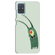 Чехол с картинкой "Одноглазый Планктон" на Samsung Galaxy A51 (A515) (Милый Планктон)