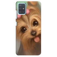Чехол (ТПУ) Милые собачки для Samsung Galaxy A51 (A515) – Йоршенский терьер