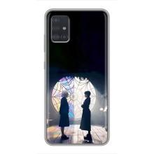 Чехлы Венсдей на Samsung Galaxy A51 (A515) Уэнсдей (AlphaPrint) (Уэнздей и Инид)