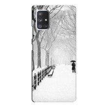 Чехлы на Новый Год Samsung Galaxy A52 5G (A526) – Снегом замело