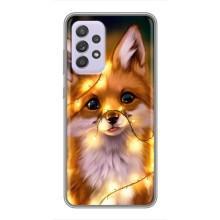 Чохли з картинкою Лисичка для Samsung Galaxy A52 5G (A526) (VPrint) – Лисичка в гірляндах