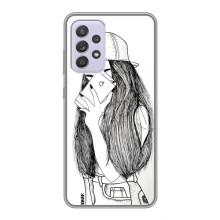Чохол з друком для Samsung Galaxy A52 5G (A526) - (Мода) (AlphaPrint) (Фото дівчини)