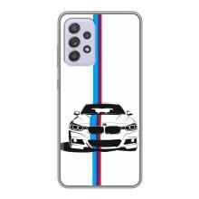 Чехол для Самсунг А52 (5G) - с принтом БМВ (AlphaPrint) (Машина БМВ)