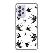 Чохол з пташками на Samsung Galaxy A52 5G (A526) (VPrint) (Ластівки)