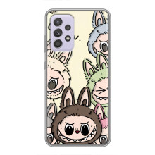 Чохол з Лабубу на Samsung Galaxy A52 5G (A526) – Колаж Лабубу