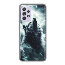 Чехол с картинкой «Хищники» для Samsung Galaxy A52 5G (A526) (Волк)