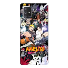 Купить Чехлы на телефон с принтом Anime для Самсунг Галакси А52 (5G) (Наруто постер)