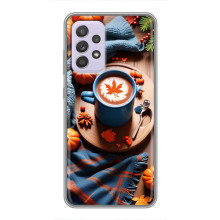 Чохол з унікальним дизайном 'Осінь з кавою' для Samsung Galaxy A52 5G (A526) – Кава і гарбузики
