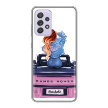 Силіконовый Чохол на Samsung Galaxy A52 5G (A526) з картинкой Модных девушек – Дівчина на машині