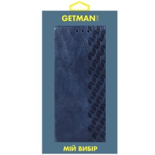 Шкіряний чохол книжка GETMAN Cubic (PU) для Samsung Galaxy A52 4G / A52 5G / A52s – Синій