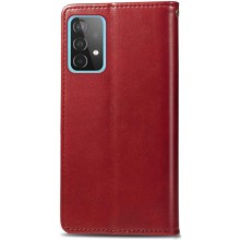 Шкіряний чохол книжка GETMAN Gallant (PU) для Samsung Galaxy A52 4G / A52 5G / A52s – Червоний