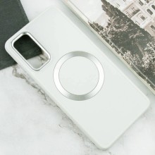 TPU чехол Bonbon Metal Style with MagSafe для Samsung Galaxy A52 4G / A52 5G / A52s – Белый