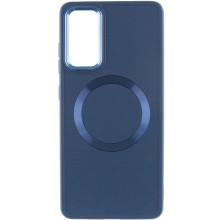 TPU чехол Bonbon Metal Style with MagSafe для Samsung Galaxy A52 4G / A52 5G / A52s – Синий