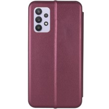 Кожаный чехол-книжка Classy для Samsung Galaxy A52 4G / A52 5G / A52s – Бордовый