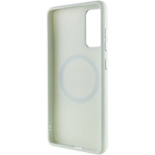 TPU чехол Bonbon Metal Style with MagSafe для Samsung Galaxy A52 4G / A52 5G / A52s – Белый