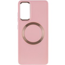 TPU чехол Bonbon Metal Style with MagSafe для Samsung Galaxy A52 4G / A52 5G / A52s – Розовый