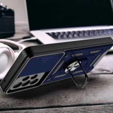 Чехол Ummi Camshield Serge Ring для Samsung Galaxy A52 4G / A52 5G / A52s – Синий