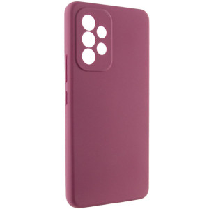 Чохол Silicone Cover Lakshmi Full Camera (AAA) для Samsung Galaxy A52 4G / A52 5G / A52s – Бордовий