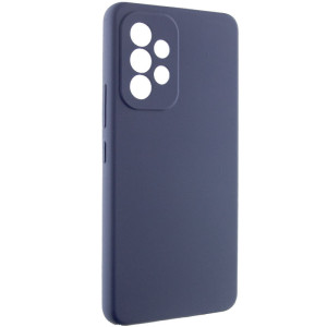 Чохол Silicone Cover Lakshmi Full Camera (AAA) для Samsung Galaxy A52 4G / A52 5G / A52s – Темно-синій