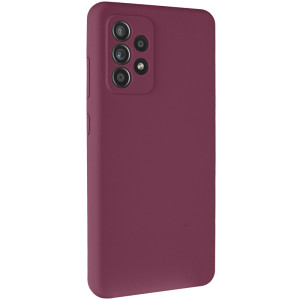 Чехол Silicone Cover Lakshmi Full Camera (AAA) для Samsung Galaxy A52 4G / A52 5G / A52s – Бордовый