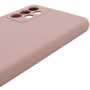 Чехол Silicone Cover Lakshmi Full Camera (AAA) для Samsung Galaxy A52 4G / A52 5G / A52s – Розовый