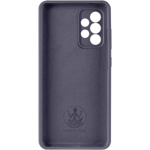Чехол Silicone Cover Lakshmi Full Camera (AAA) для Samsung Galaxy A52 4G / A52 5G / A52s – Серый