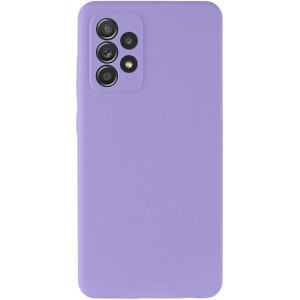 Чехол Silicone Cover Lakshmi Full Camera (AAA) для Samsung Galaxy A52 4G / A52 5G / A52s – Сиреневый