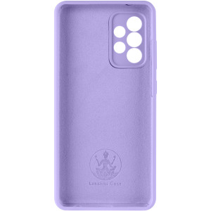 Чехол Silicone Cover Lakshmi Full Camera (AAA) для Samsung Galaxy A52 4G / A52 5G / A52s – Сиреневый