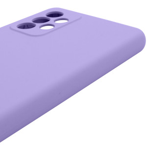 Чехол Silicone Cover Lakshmi Full Camera (AAA) для Samsung Galaxy A52 4G / A52 5G / A52s – Сиреневый