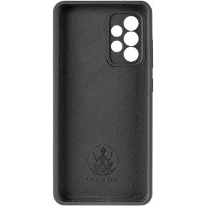 Чехол Silicone Cover Lakshmi Full Camera (AAA) для Samsung Galaxy A52 4G / A52 5G / A52s – Черный