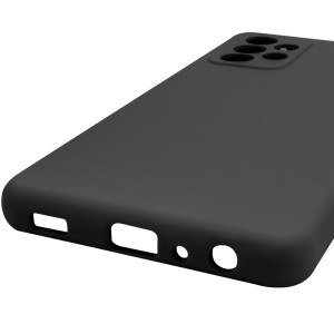 Чехол Silicone Cover Lakshmi Full Camera (AAA) для Samsung Galaxy A52 4G / A52 5G / A52s – Черный
