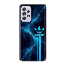 Чехлы Адидас для Samsung Galaxy A52 (AlphaPrint) (Синий Адидас)