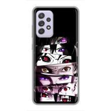 Чехлы Персонажи Аниме Наруто для Samsung Galaxy A52 (AlphaPrint) (Глаза Anime)
