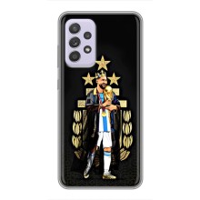 Чехлы для Samsung Galaxy A52 (Leo чемпион) (AlphaPrint) (Месси Король)
