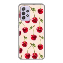 Чехлы с Фруктами для Samsung Galaxy A52 (VPrint) (Вишня)