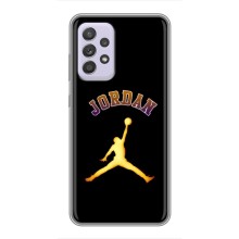 Чехлы для Samsung Galaxy A52 - с картинкой JORDAN (AlphaPrint) (Jordan Gold)