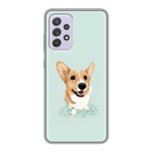 Чехлы с собаками для Samsung Galaxy A52 (VPrint) (Корги)