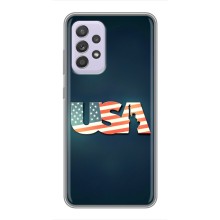 Чохол Прапор USA для Samsung Galaxy A52 (USA)