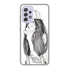 Чехол с печатью для Samsung Galaxy A52 - (Мода) (AlphaPrint) (Фото девочки)