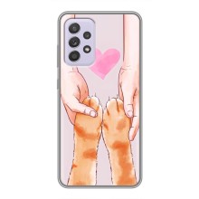 Чехол на Самсунг Галакси А52 с Котами (VPrint) (Любовь к котикам)