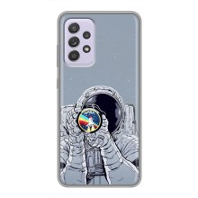 Чехол NASA для Samsung Galaxy A52 (AlphaPrint) (Космонавт фото)