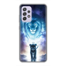 Чехол со Львом для Samsung Galaxy A52 (VPrint) (Маленький лев)