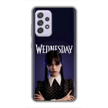 Чехлы Венсдей на Samsung Galaxy A52 Уэнсдей (AlphaPrint) (Wednesday)