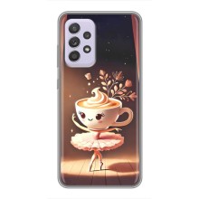Чехол с мемом Тралалело тралала на Samsung Galaxy A52 (Балерина капучина)