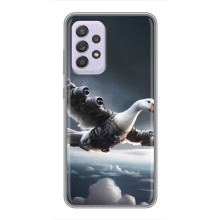 Чехол с мемом Тралалело тралала на Samsung Galaxy A52 (Бомбардини гусини)