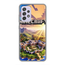 Чохол з картинками Майнкрафт для Самсунг Галаксі A52 (Minecraft)