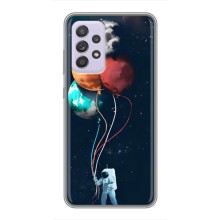 Космические Чехлы для Самсунг Галакси А52 (VPrint) (Планеты шарики)