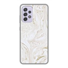 Мраморный чехол на Samsung Galaxy A52 (VPrint) (Белый мрамор)